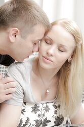 Blonde teen with small titties Tori C takes a stiff rod in her juicy clam