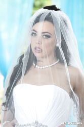 Angelic bride Whitney Wright blowing & having anal sex with her husband-to-be