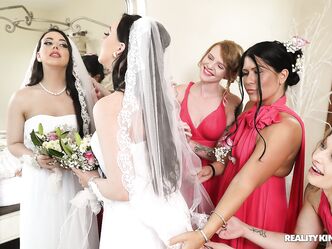 Angelic bride Whitney Wright blowing & having anal sex with her husband-to-be
