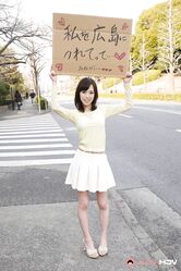 Asian sweetie Shiori Yamate reveals her hot breasts and sucks a dong in a car