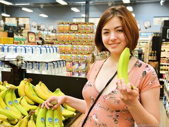 Stunning beauty amateur Aria upskirting & flashing her tasty nipples in public