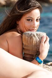Skinny teen beauty Lorena B showing her wonderful bush & her beautiful breasts