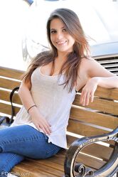 Stacey giving vagina gaping closeups & flashing sexy tits & hot ass in public