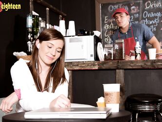 I sort of have a fetish for barista guys I don't know why, but I think they