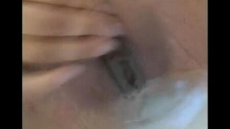 Family couple is depraved in the bathroom