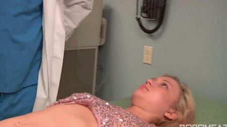 The patient thanked the doctor with a blowjob