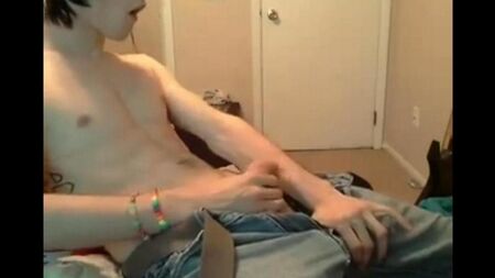 The guy fingering on the webcam for his girlfriend