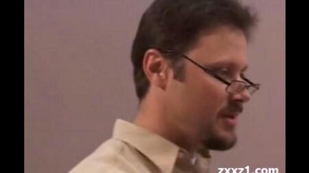 The teacher fucked the student in his mouth and cancer