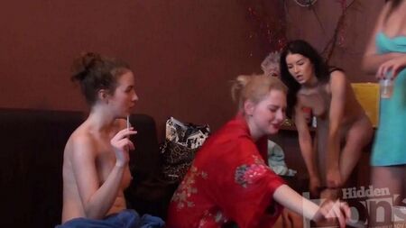 Hidden camera in Russian hostel