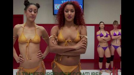 Hard lesbians in the ring