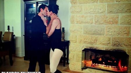 Have sex near a flaming fireplace