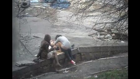 The guy photographed sex on the street