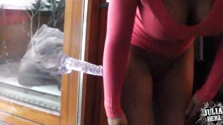Girl with a dump truck