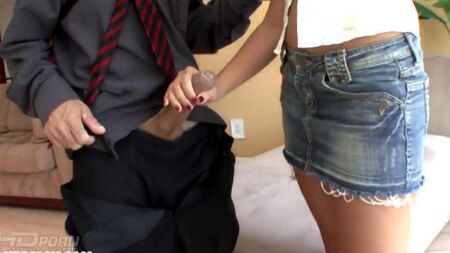 He licked his daughter and fucked her