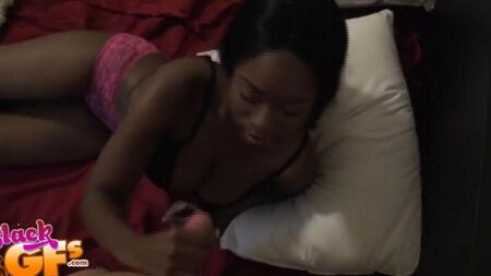 I woke a black woman and made a member suck