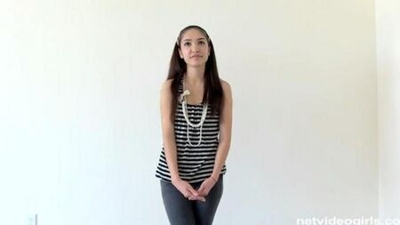 Beautiful virgin for the first time has sex