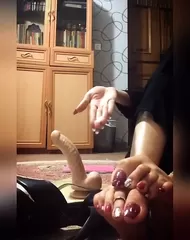 Iranian Hijab - Iranian mistress teaches wearing a hijab (fishnet socks) - XXXi.PORN Video