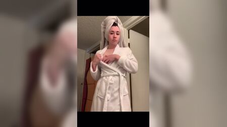 Audrey Bradford flashing her ass and breasts