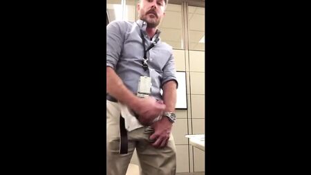 Jerking At Work Cumpilation