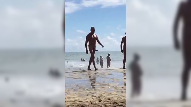 Nude Beach Dick Flash - Raw Sexual Expression in the Sun