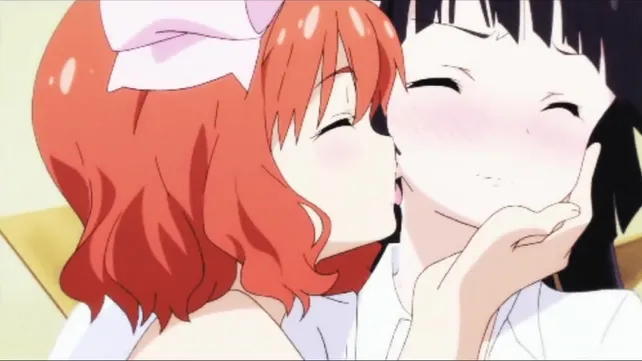 Anime Yuri Porn - Yuri anime kiss porn videos & sex movies - XXXi.PORN
