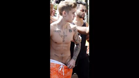 Justin Bieber Cum Challenge Celebrity Gay Compilation (NEW)
