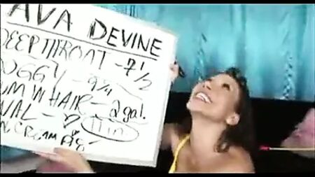 AVA DEVINE WINS BIG FAKE DICK