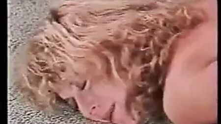 Young Nina Hartley doing anal for the first time