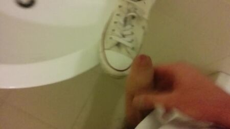 Cum On Nurse's Converse All-Star White Shoes With At Work