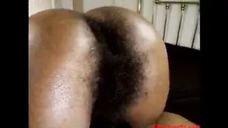 Hairy Ebony Harley Love woman