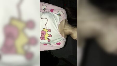 Shorty Chinese Girl in pajamas 1