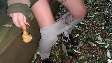 Hot and spicy chicken up my pussy