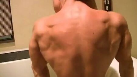 Fbb muscle flexing nude