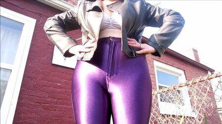 Spandex Angel - Sexy spandex disco jeans