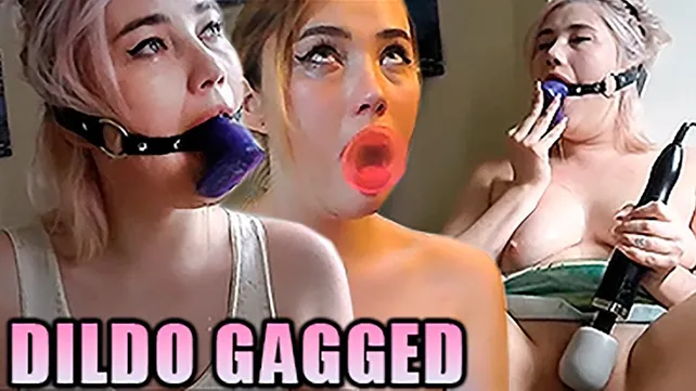 Gag On This - Dildo mouth gag porn videos & sex movies - XXXi.PORN