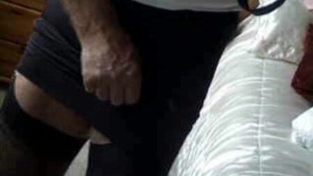 tight black skirt wank