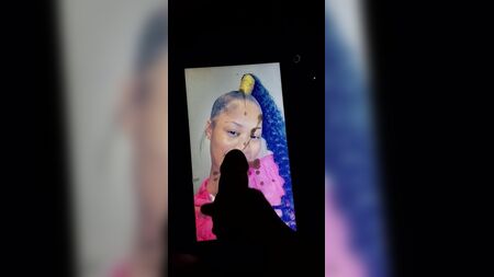 Fine Ass Bitch Braces Cum Tribute