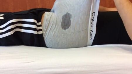 Me GreGG69SKuLL My Cock Again Cumming In Calvin Klein Boxer