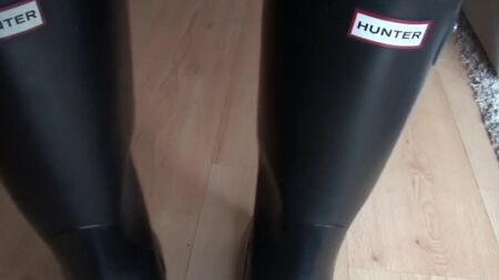 Hunter Boots Fetish - Rubber Boots Fetish
