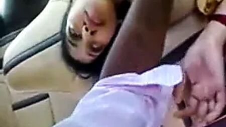 Tamil young wife boobs sucked in car