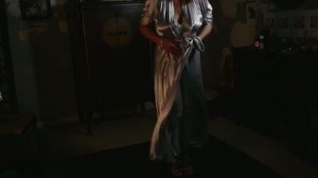 Satin Robe & Nightgown