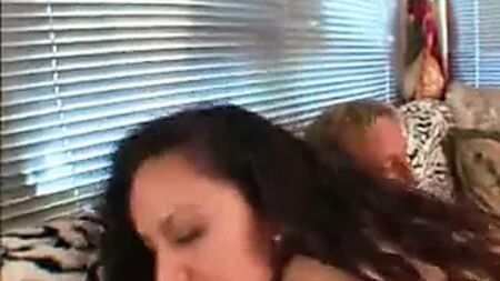 Horny latina step mom gets fucked in her trailer park