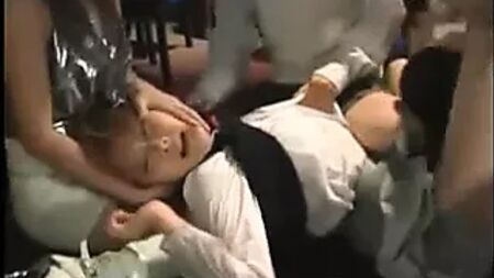 Asian Teen Lesbian Orgy Domination