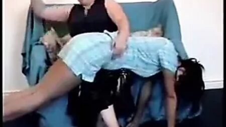 Step Mommy Spanks Daughter