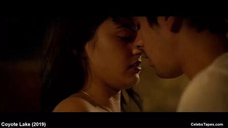 actress Camila Mendes topless sexy movie scenes