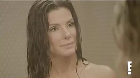 Sandra Bullock and Chelsea Handler in the Shower