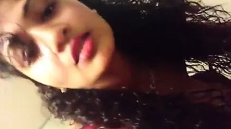 Desi Girl Talking Dirty and Masturbates with Dildo