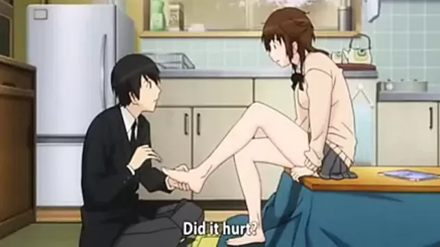 Feet Anime - Anime foot fetish scene, nail clipping - XXXi.PORN Video