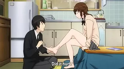 Anime Porno Foot - Anime foot fetish scene, nail clipping - XXXi.PORN Video