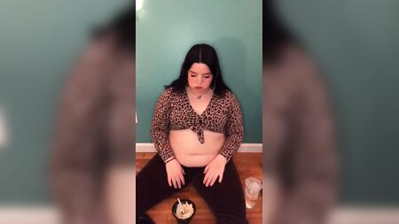 BBW Mskristinaxo family-sized dinner (plus burps)